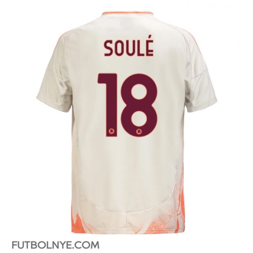 Camiseta AS Roma Matias Soule #18 Visitante Equipación 2024-25 manga corta